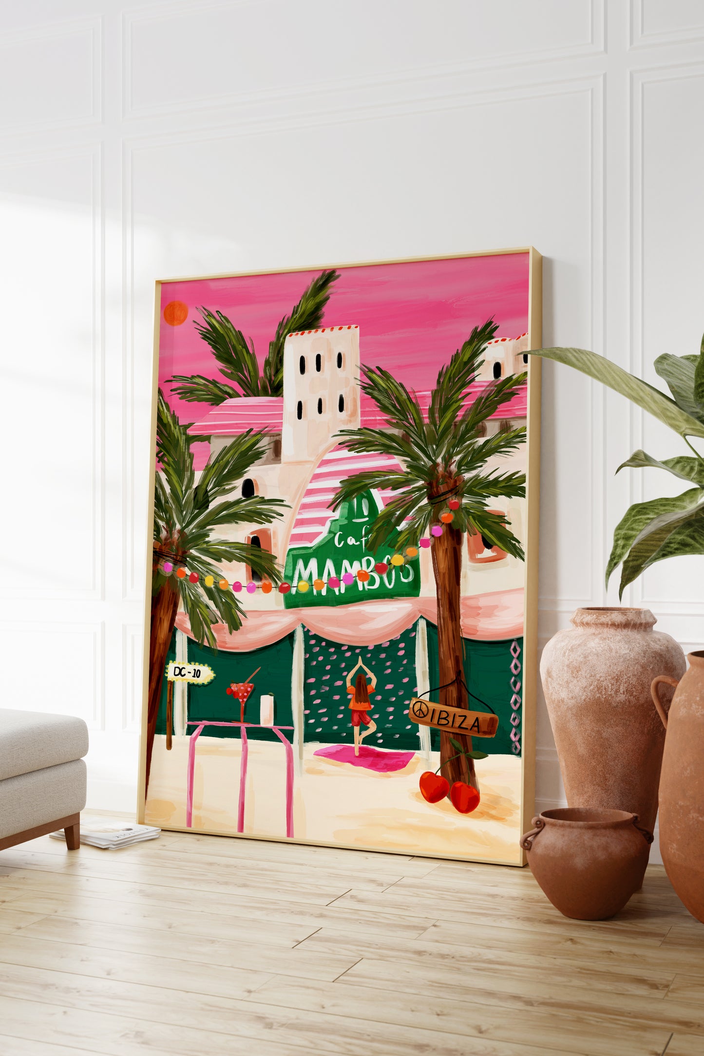 Ibiza Mashup / Travel Art Print