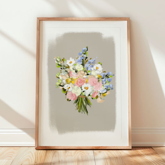 Flower Bouquet 3 Art Print