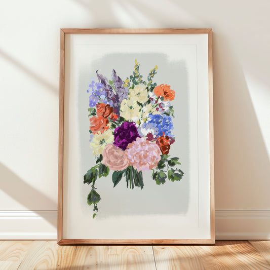Flower Bouquet 2 Art Print