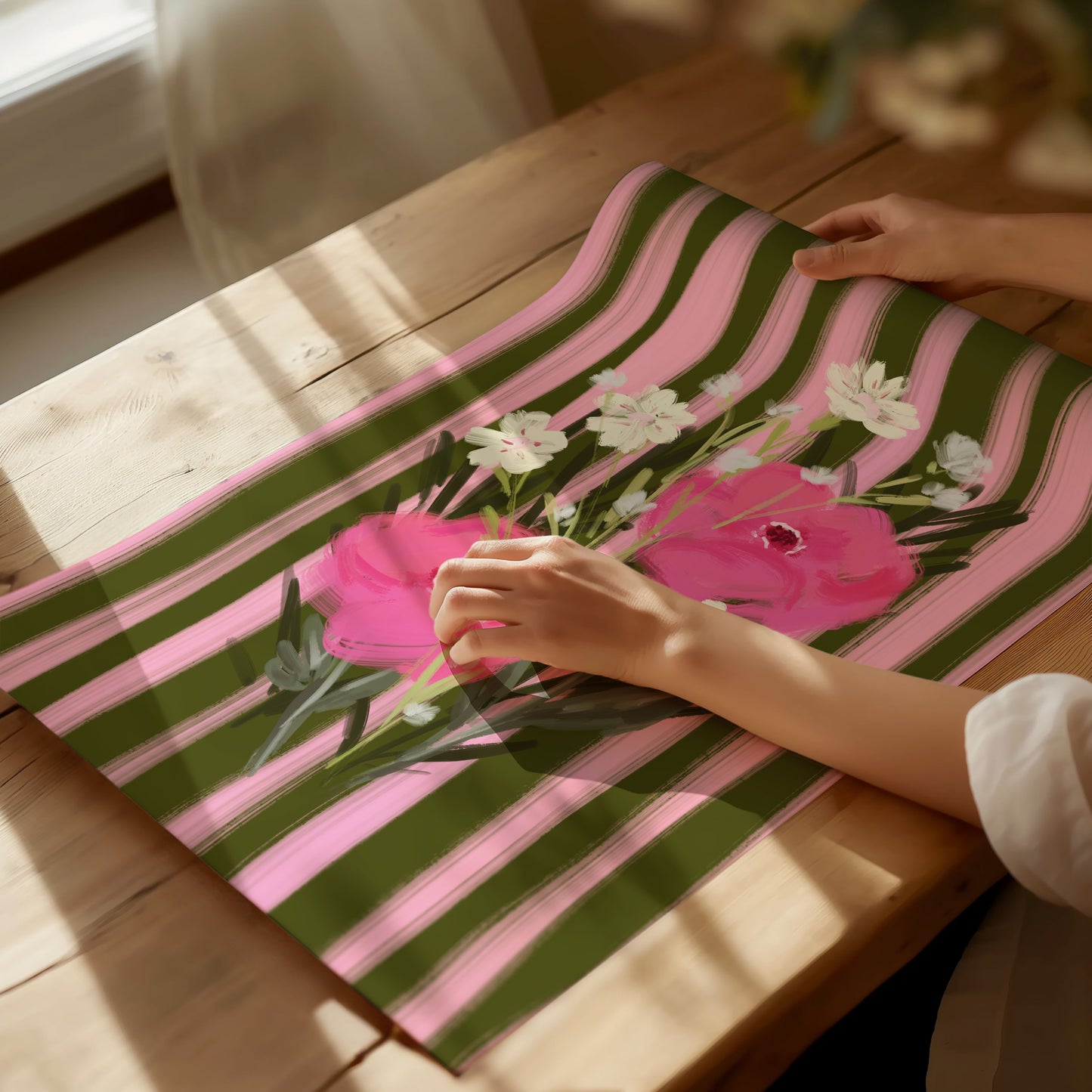 What A Bunch / Floral Art Print