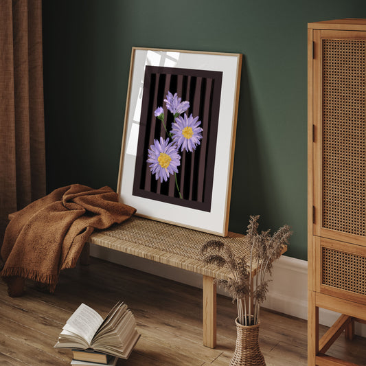 September Birth Flower / Floral Art Print