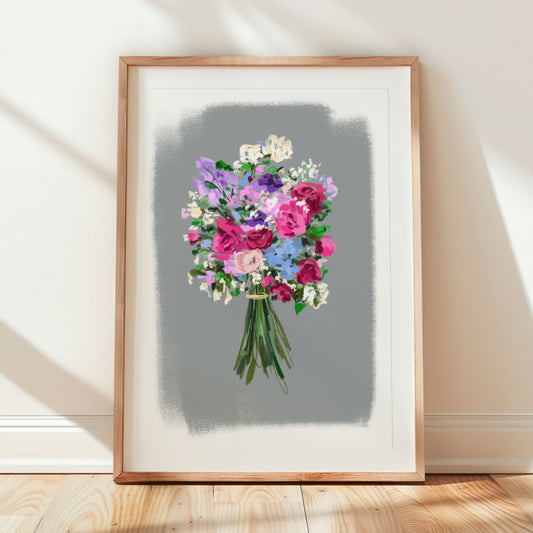 Flower Bouquet 1 Art Print