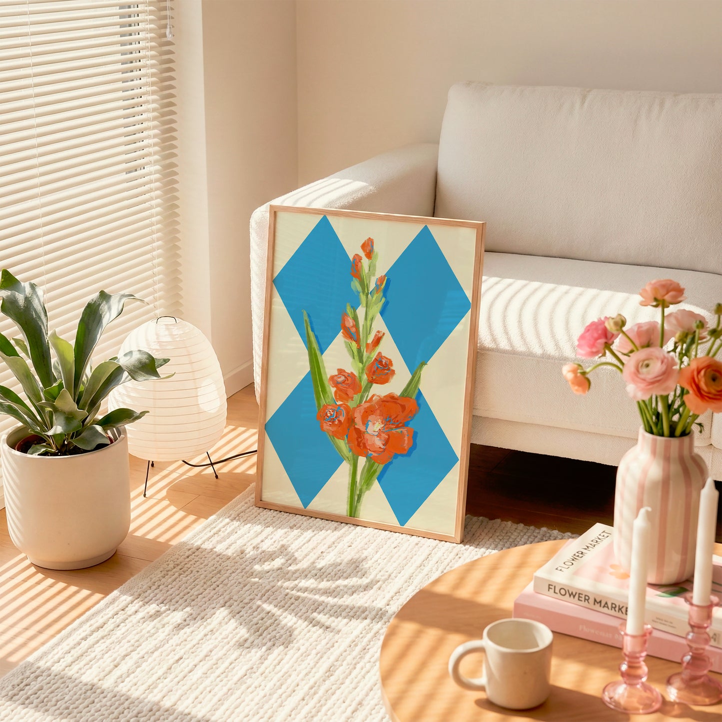 NEW August Birth Flower / Floral Art Print