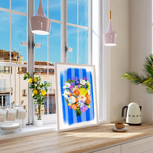 Flower Bouquet 4 / Floral Art Print