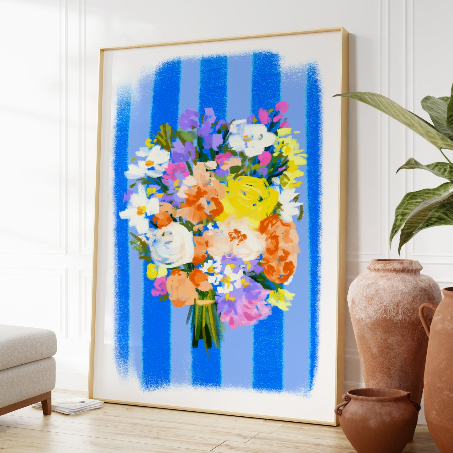 Flower Bouquet 4 / Floral Art Print