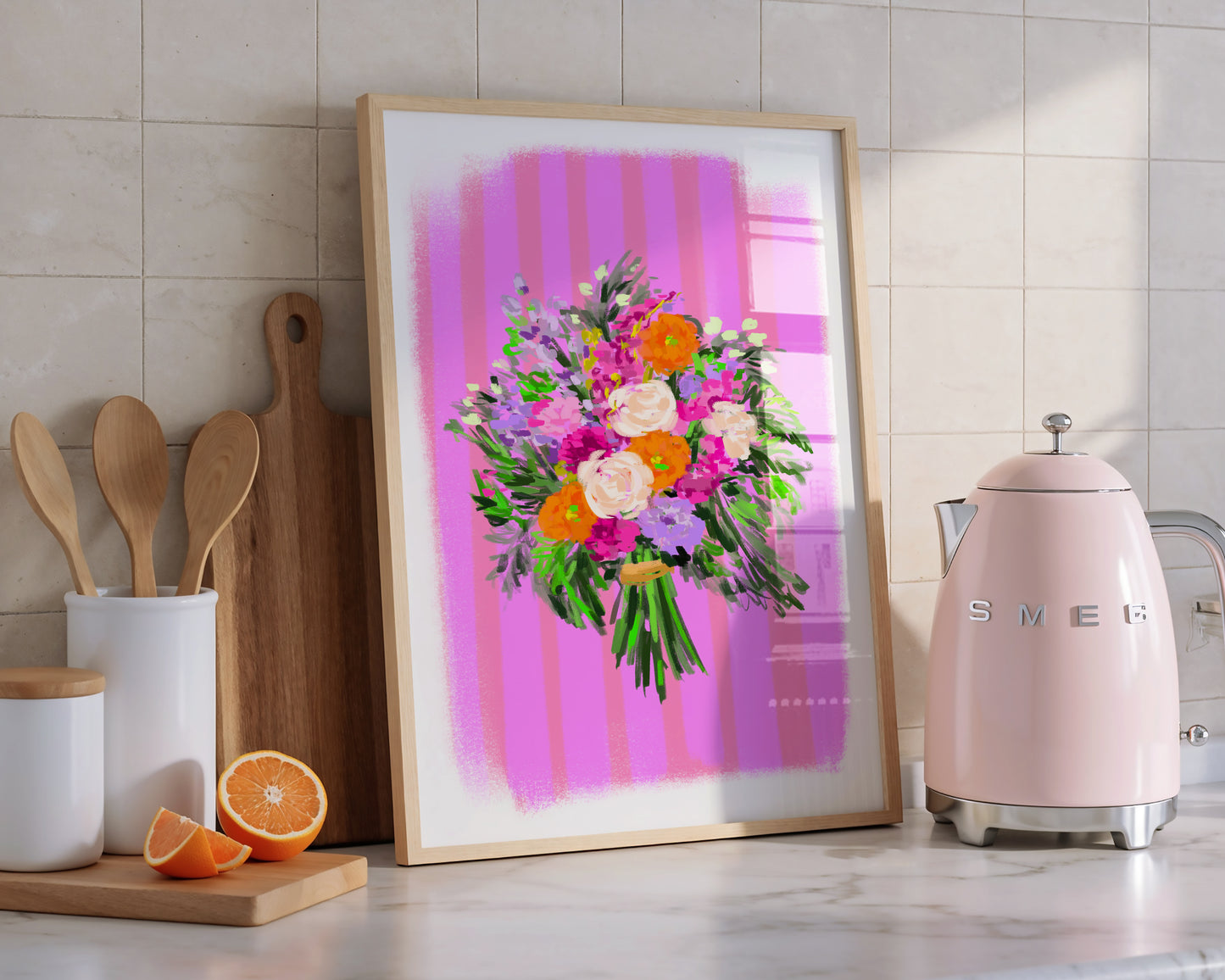 Flower Bouquet 5 / Floral Art Print