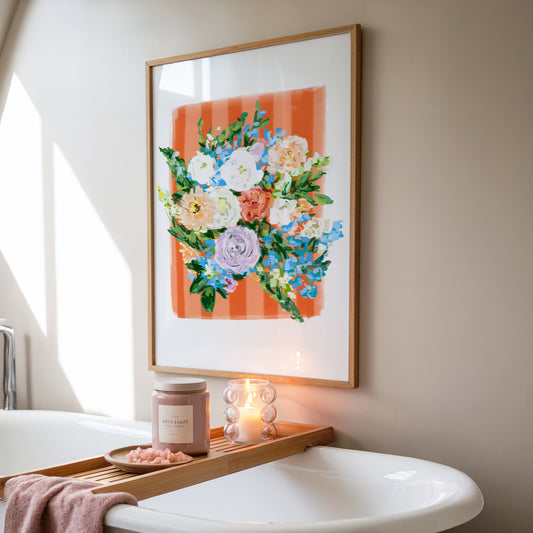 Flower Bouquet 6 / Floral Art Print