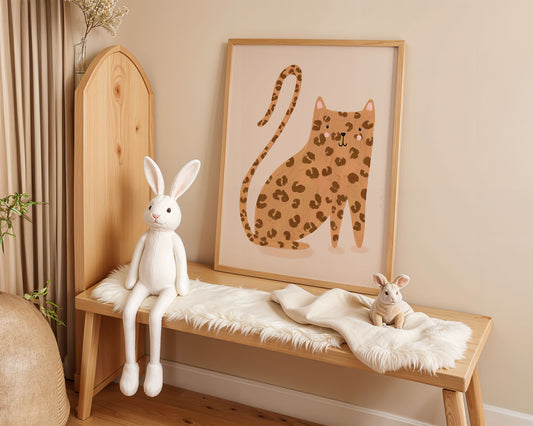 Leopard / Kids Art Print