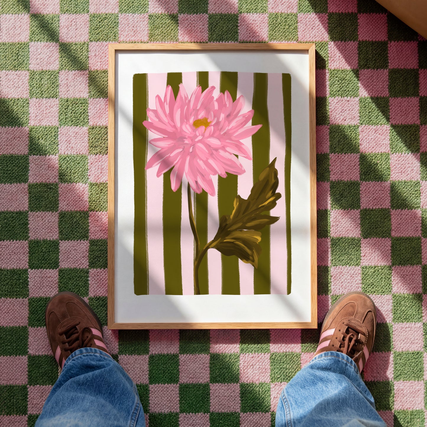 November Birth Flower / Floral Art Print