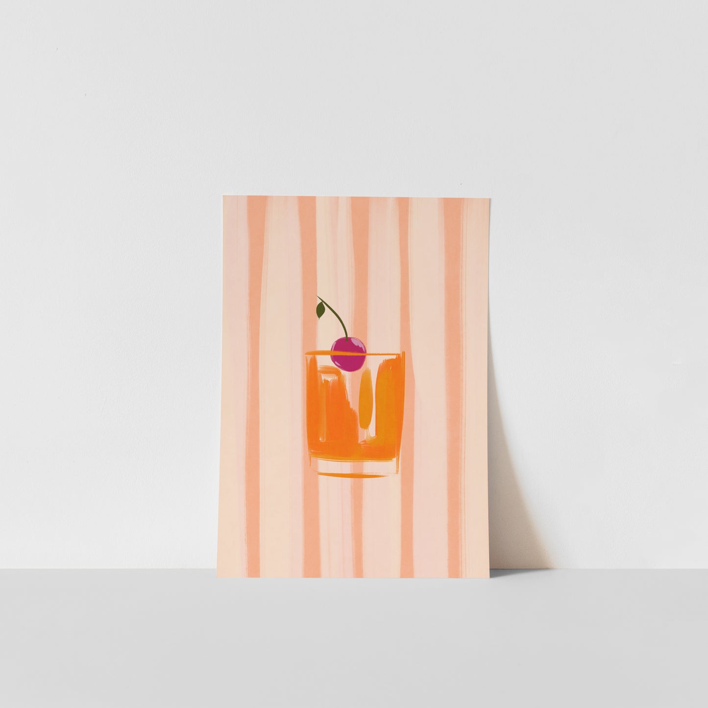 Cocktail Glass / Kitchen Art Print