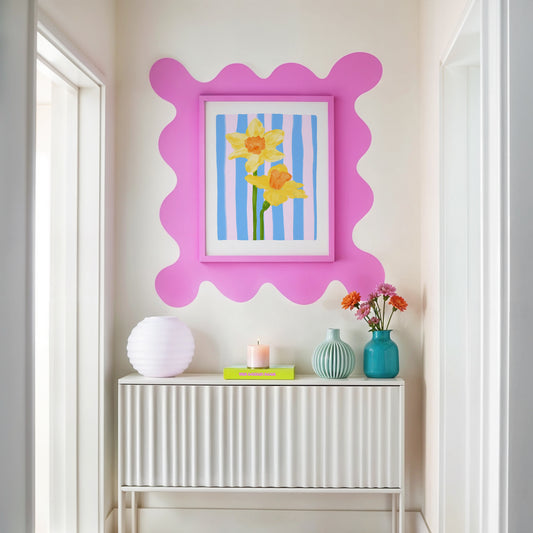 March Birth Flower / Floral Art Print