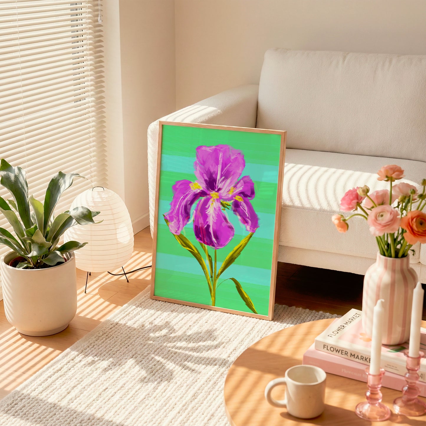 NEW February Birth Flower / Floral Art Print