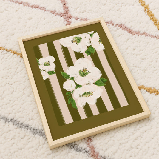 May Birth Flower / Floral Art Print