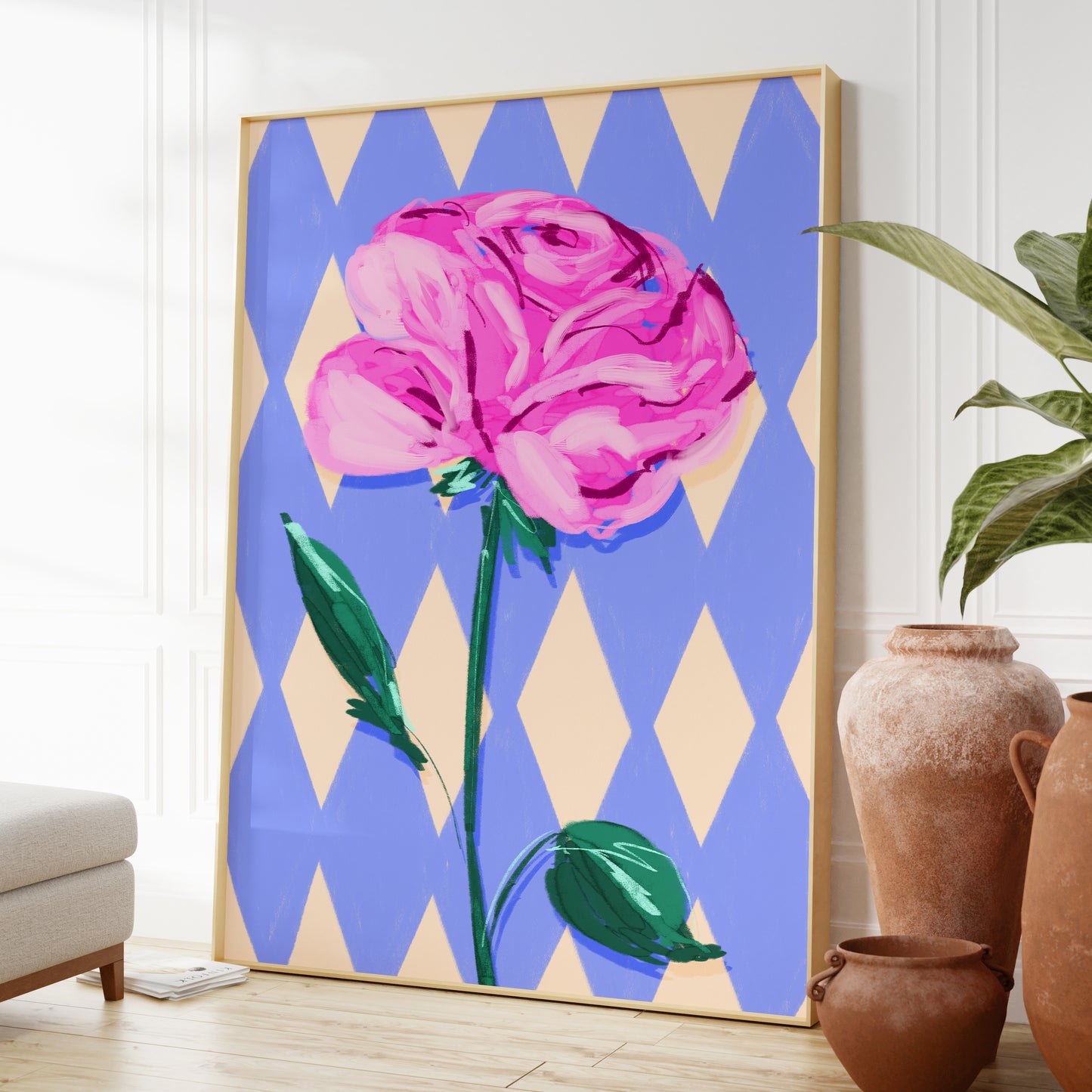 NEW June Birth Flower / Floral Art Print
