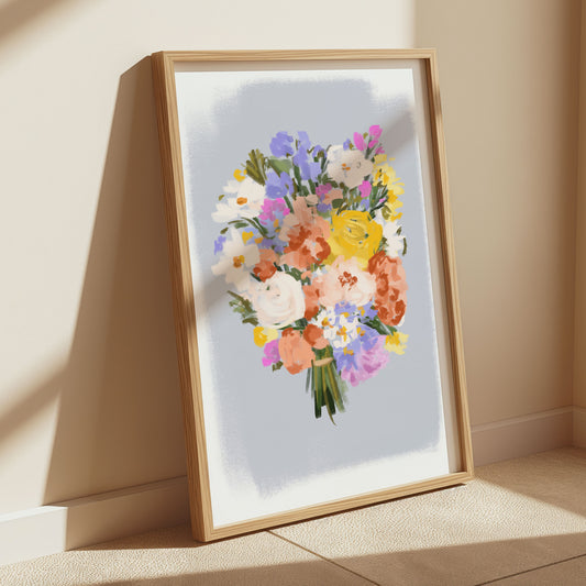 Flower Bouquet 4 Art Print