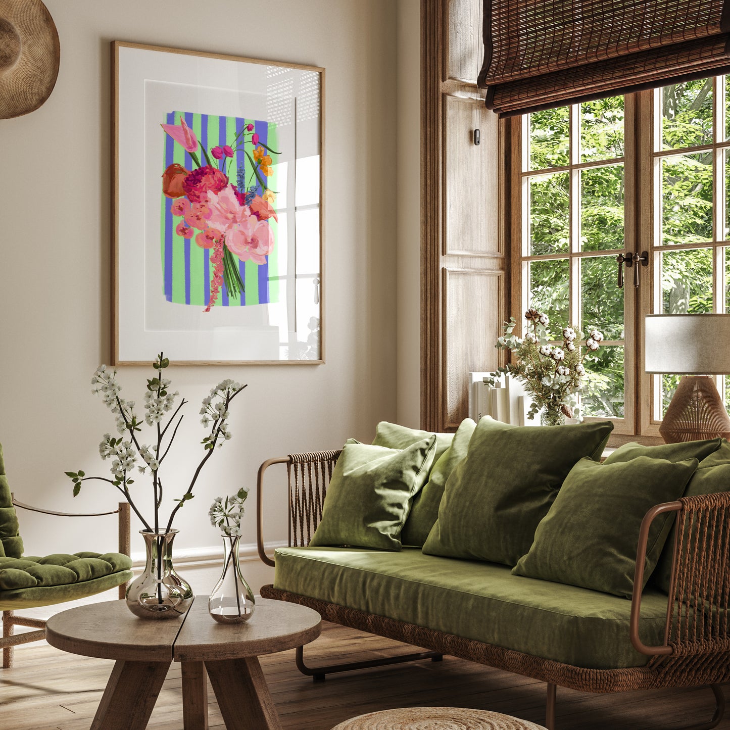 Flower Bouquet 12 / Floral Art Print