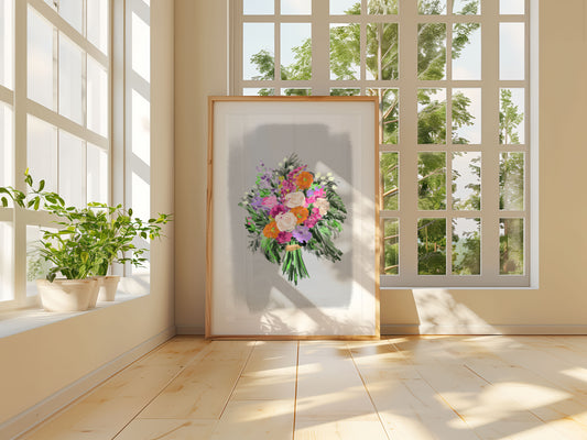 Flower Bouquet 5 Art Print