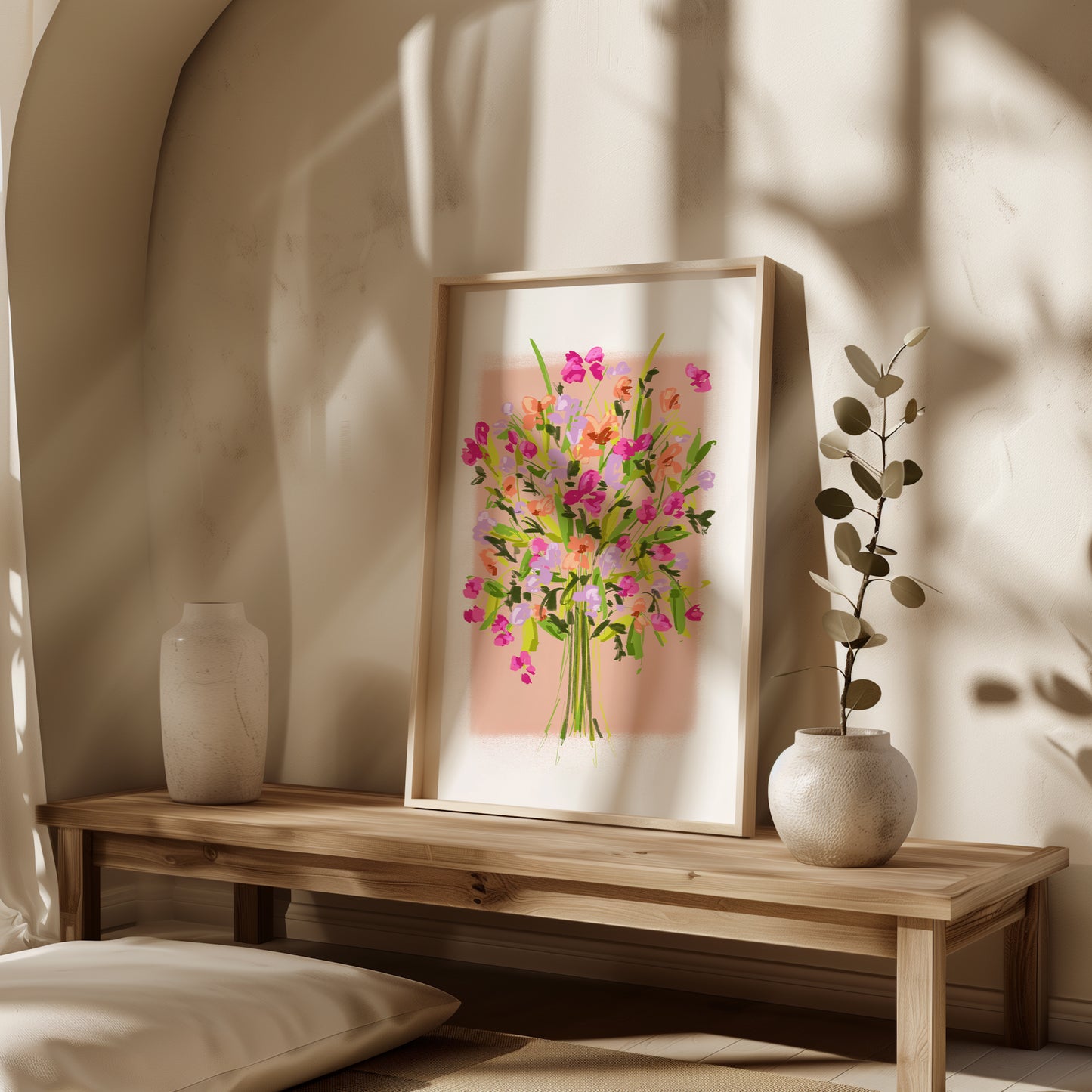 Flower Bouquet 11 / Floral Art Print