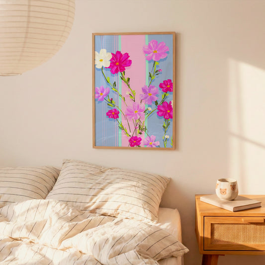 NEW October Birth Flower / Floral Art Print