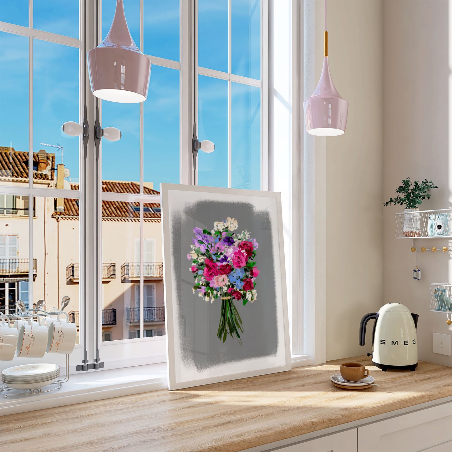 Flower Bouquet 1 Art Print