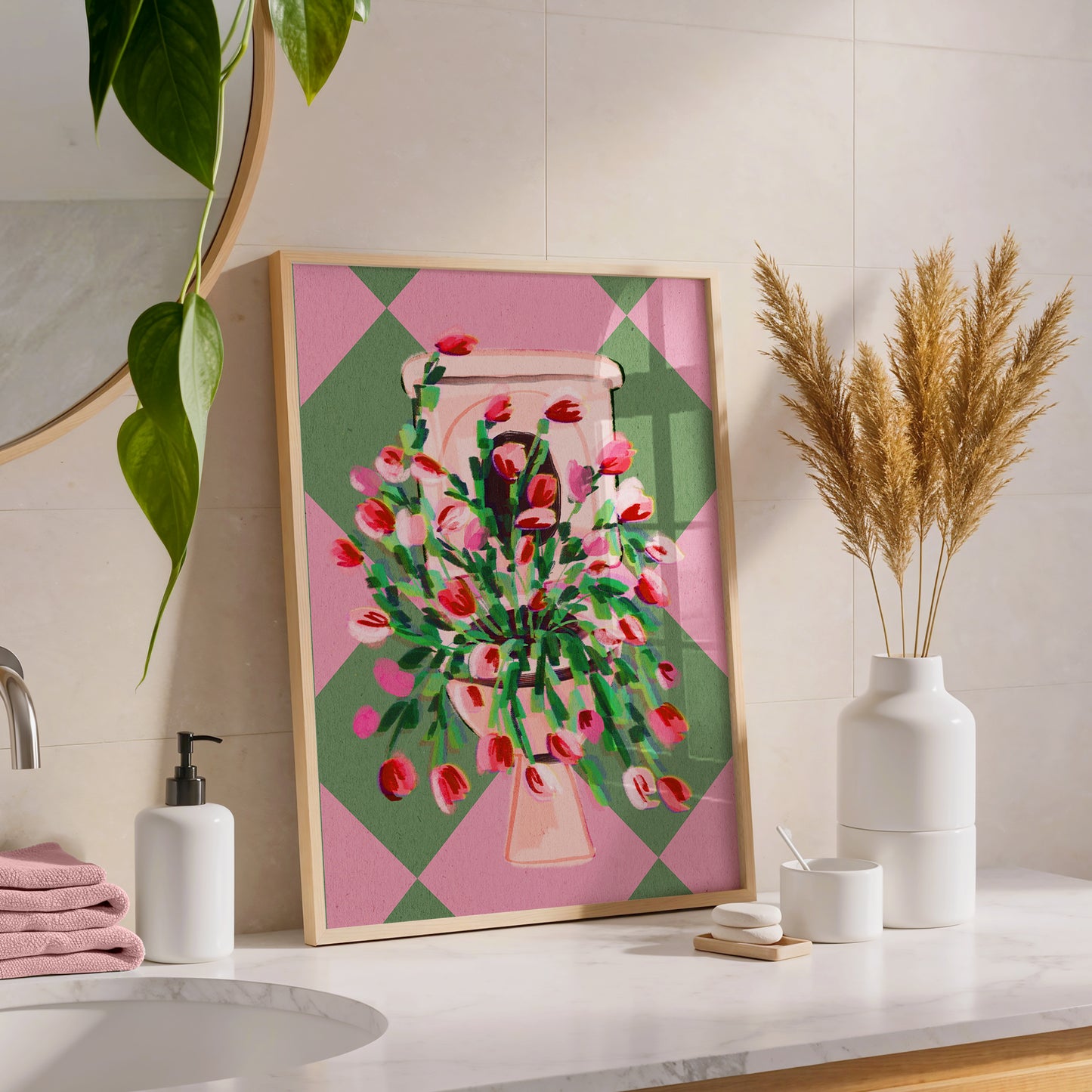 Toilet / Bathroom Art Print