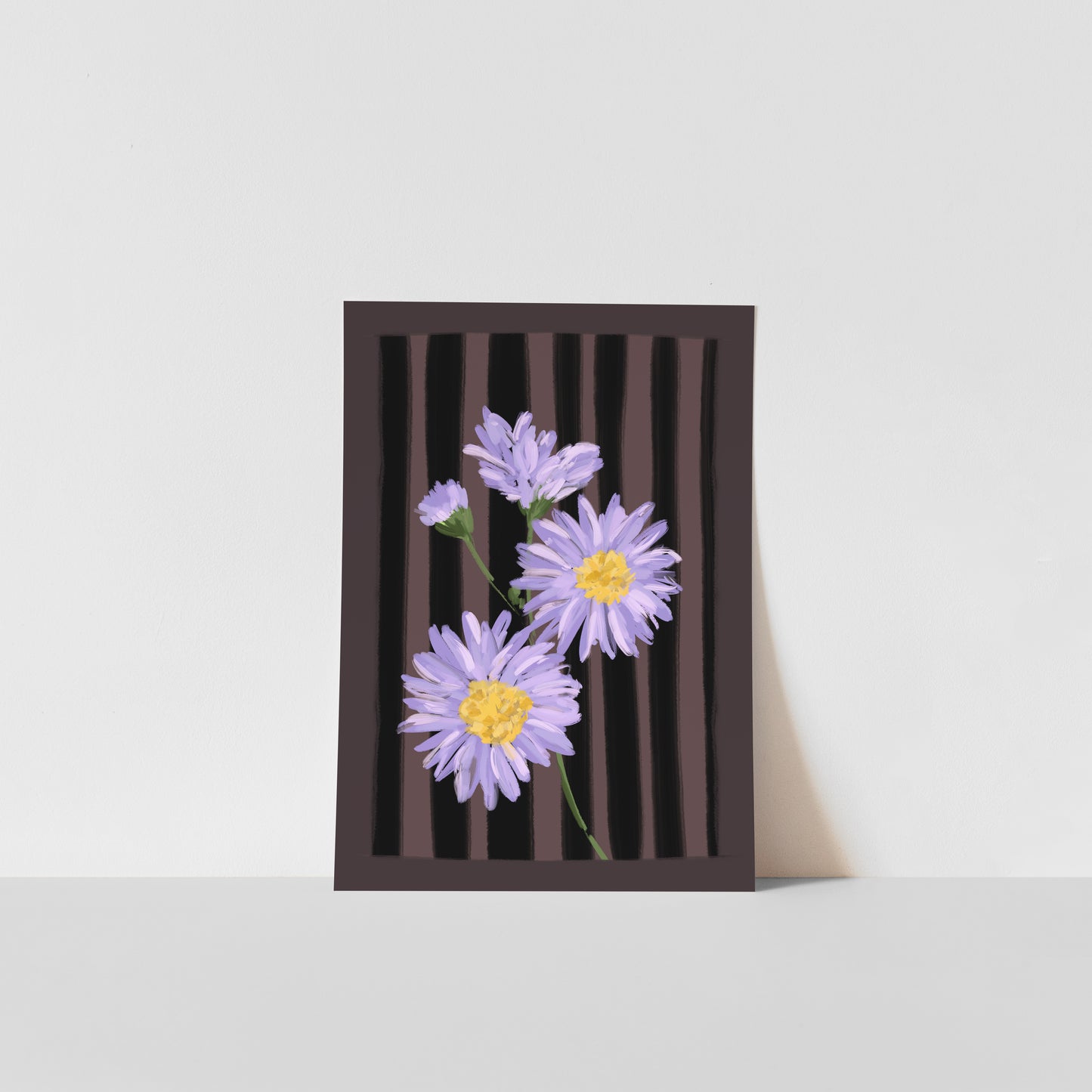 September Birth Flower / Floral Art Print