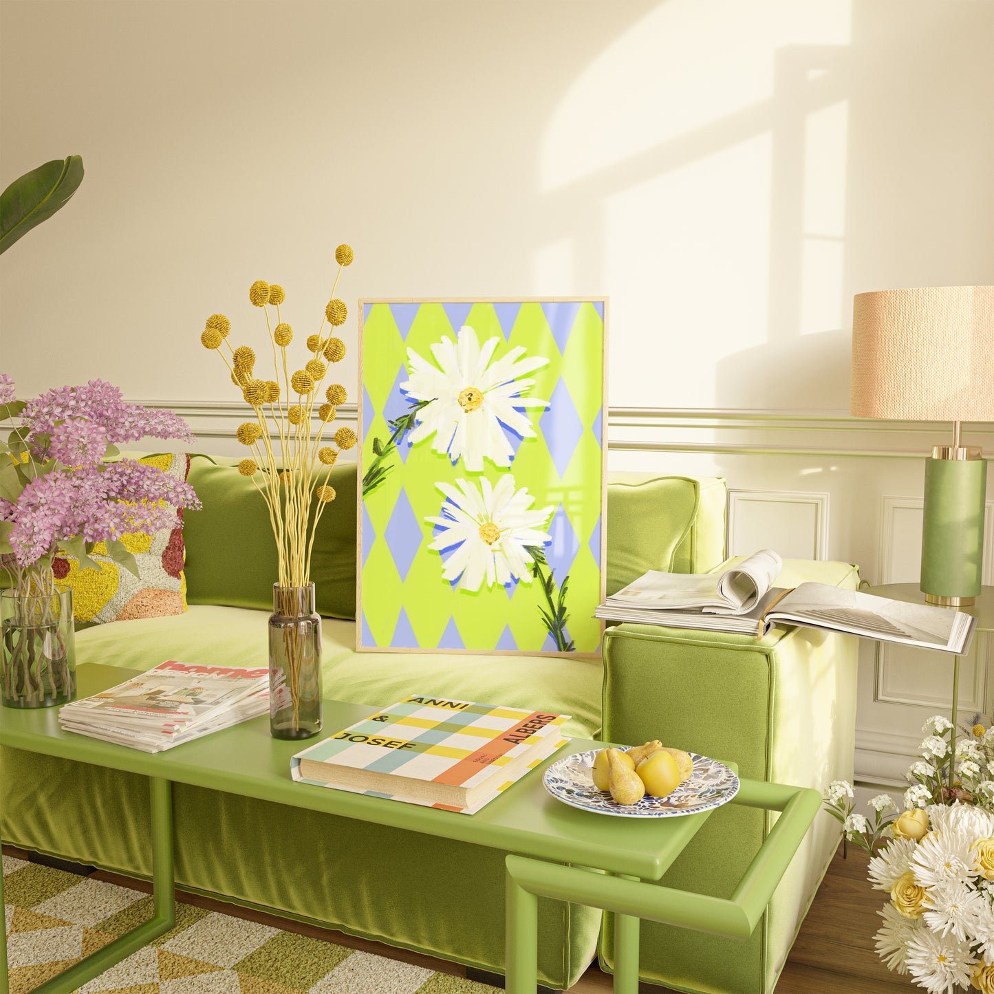 NEW April Birth Flower / Floral Art Print