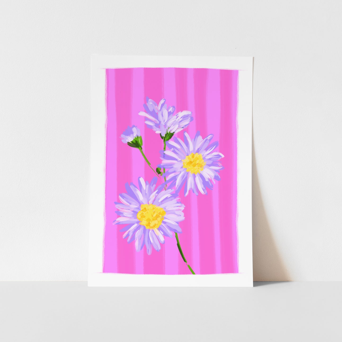 September Birth Flower / Floral Art Print
