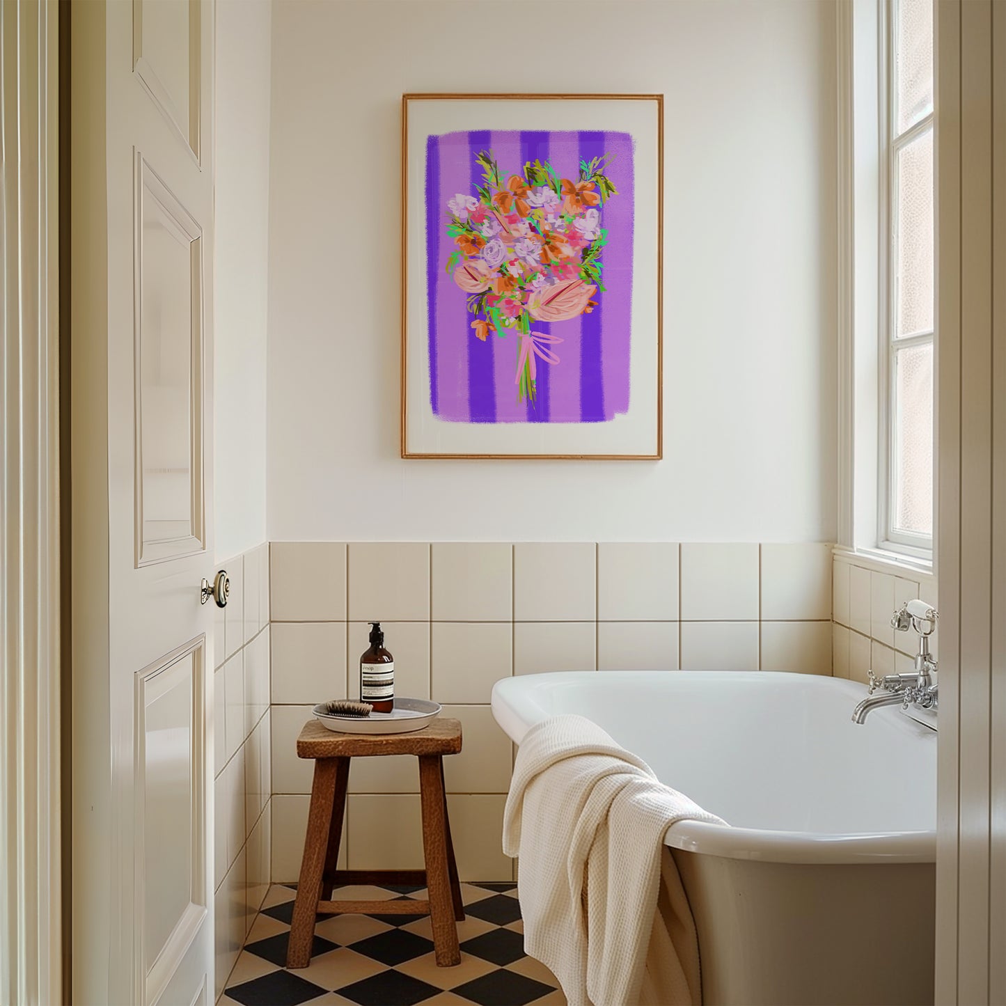 Flower Bouquet 16 / Floral Art Print