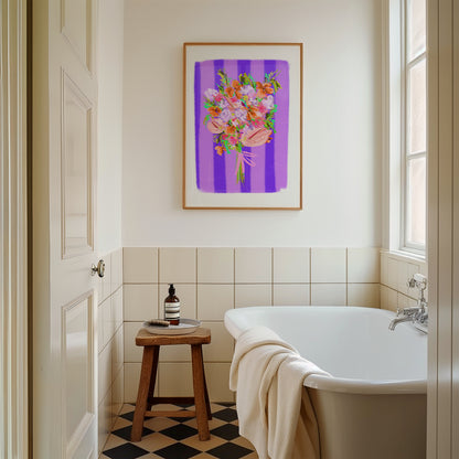 Flower Bouquet 16 / Floral Art Print