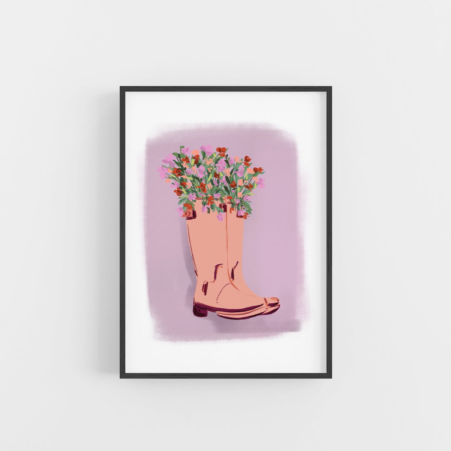 Wellies / Winter Art Print