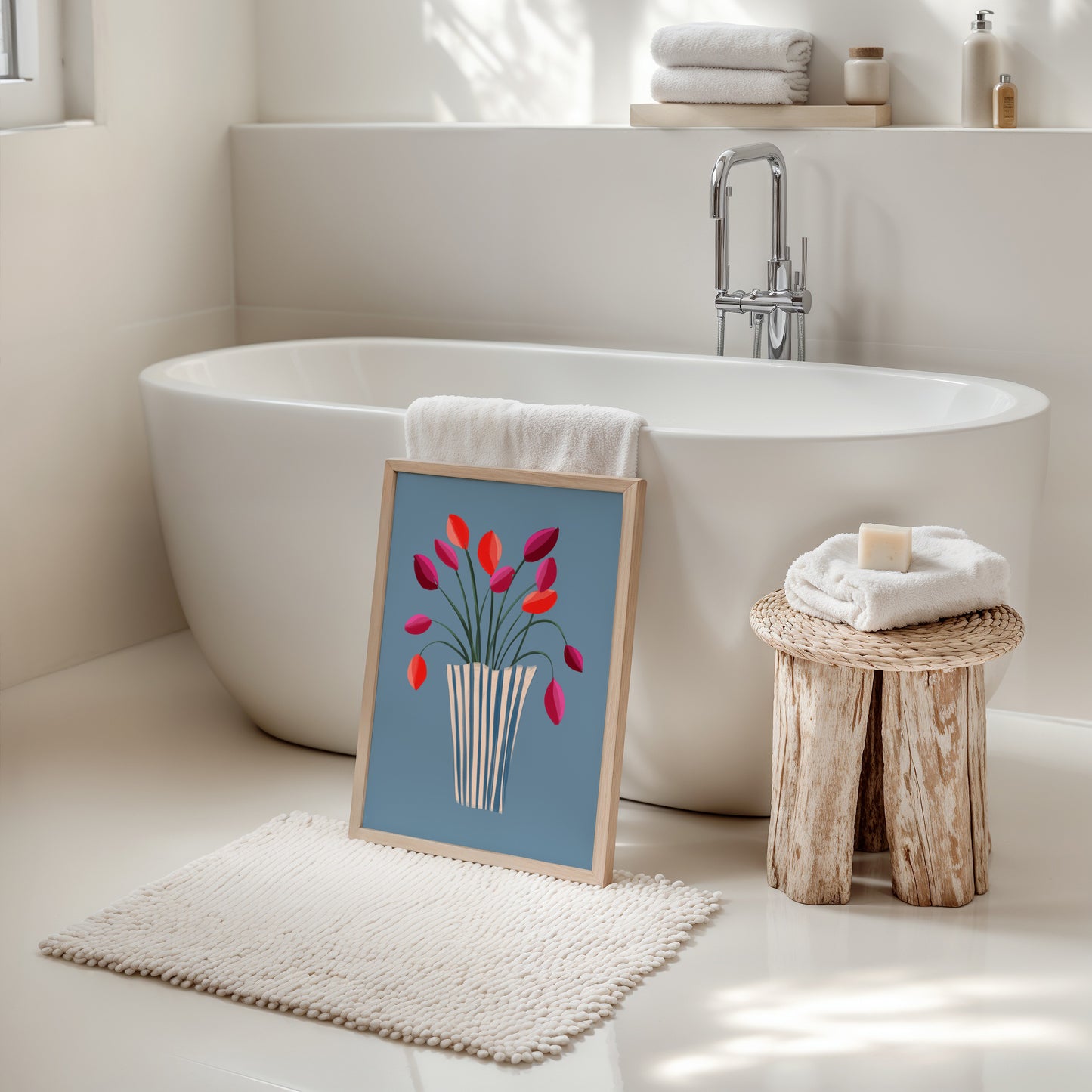 Tulips / Floral Art Print