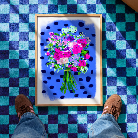Flower Bouquet 1 / Floral Art Print