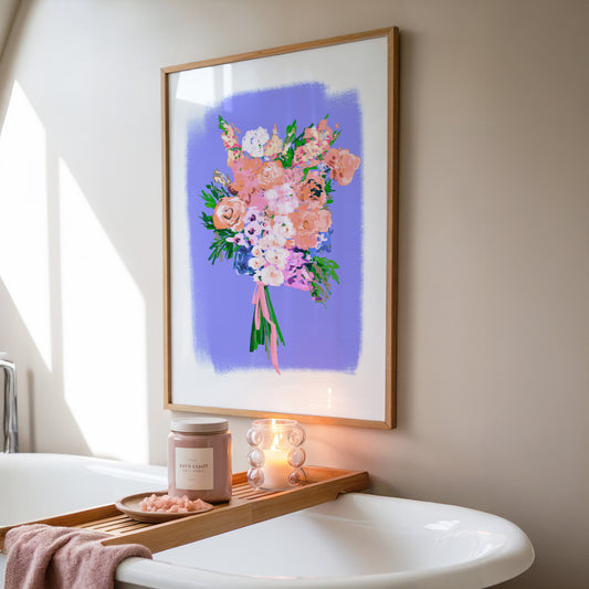 Flower Bouquet 10 / Floral Art Print