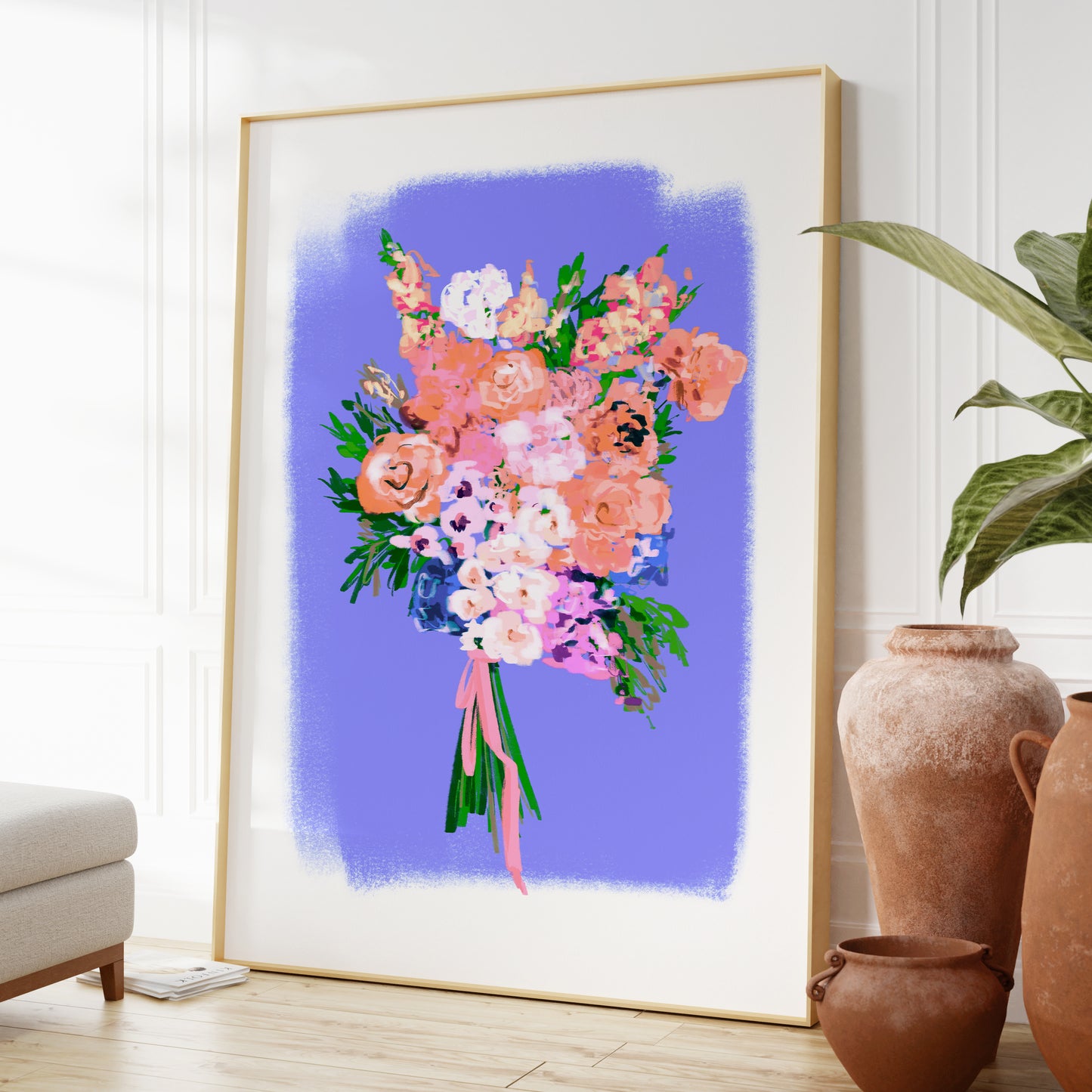 Flower Bouquet 10 / Floral Art Print