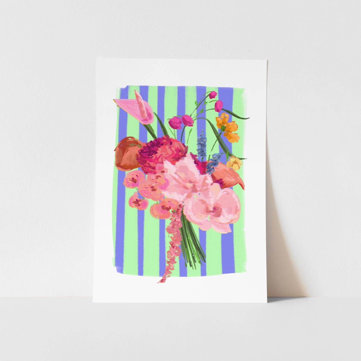 Flower Bouquet 12 / Floral Art Print