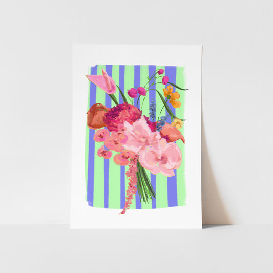 Flower Bouquet 12 / Floral Art Print
