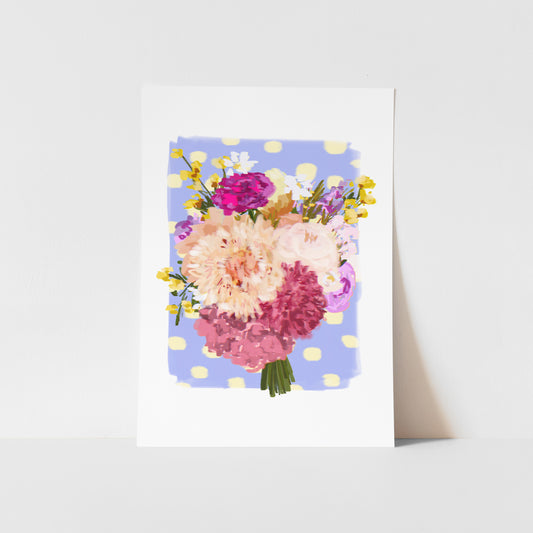 Flower Bouquet 13 / Floral Art Print
