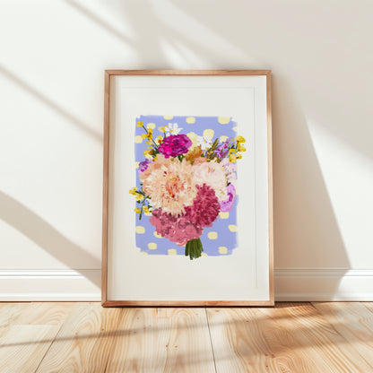 Flower Bouquet 13 / Floral Art Print