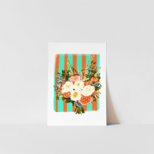 Flower Bouquet 14 / Floral Art Print