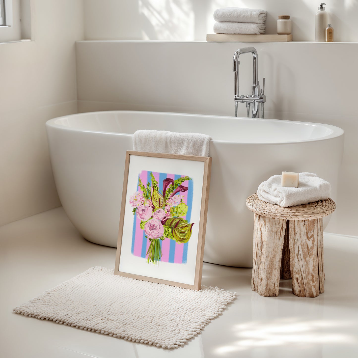 Flower Bouquet 15 / Floral Art Print