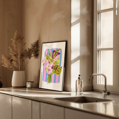 Flower Bouquet 15 / Floral Art Print