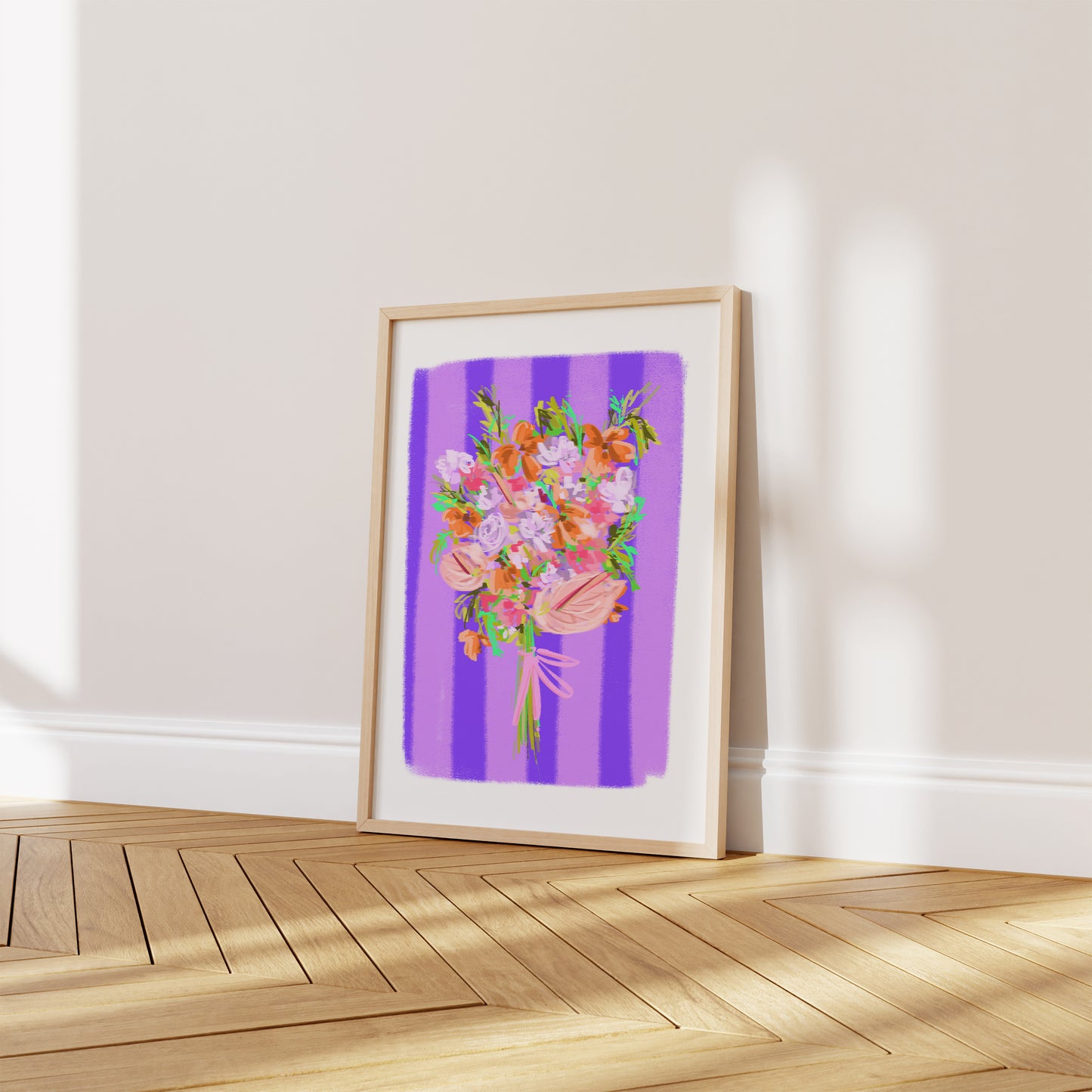 Flower Bouquet 16 / Floral Art Print