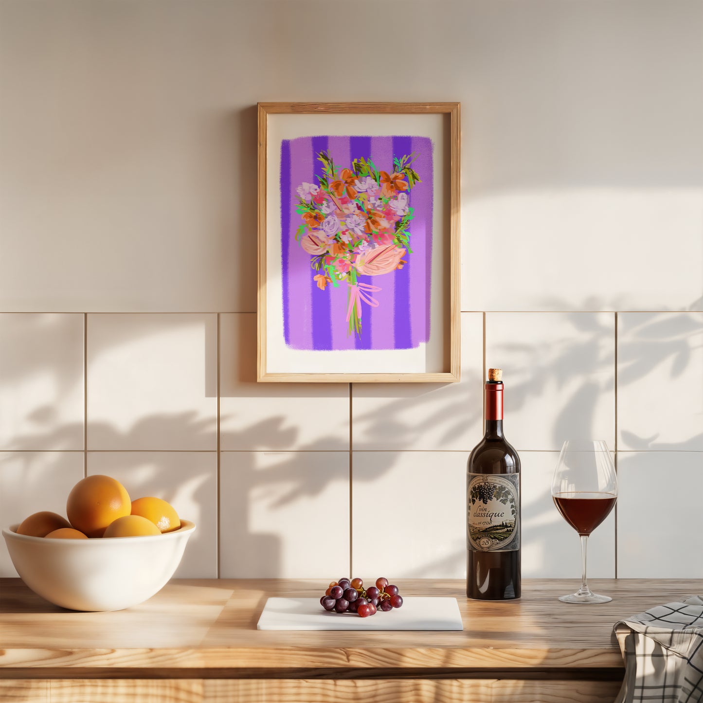 Flower Bouquet 16 / Floral Art Print