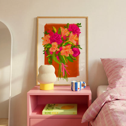 Flower Bouquet 17 / Floral Art Print