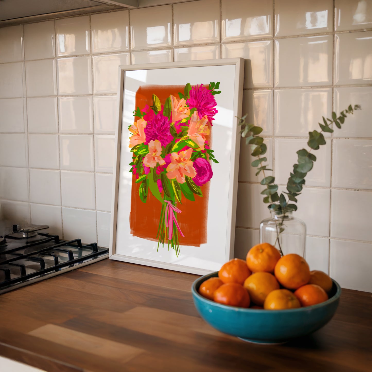 Flower Bouquet 17 / Floral Art Print