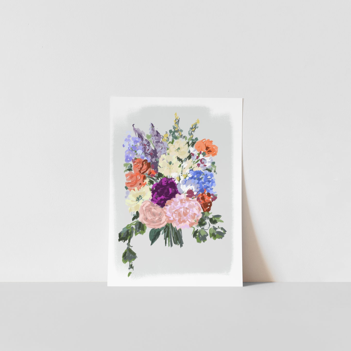 Flower Bouquet 2 / Floral Art Print