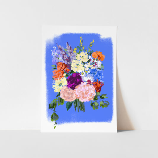 Flower Bouquet 2 / Floral Art Print