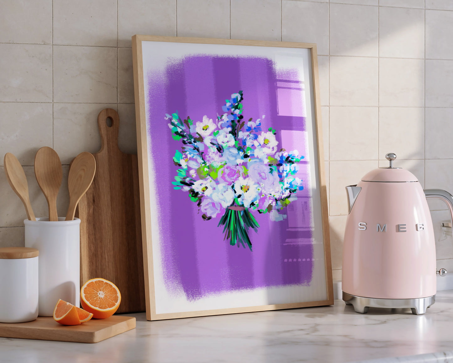 Flower Bouquet 3 / Floral Art Print