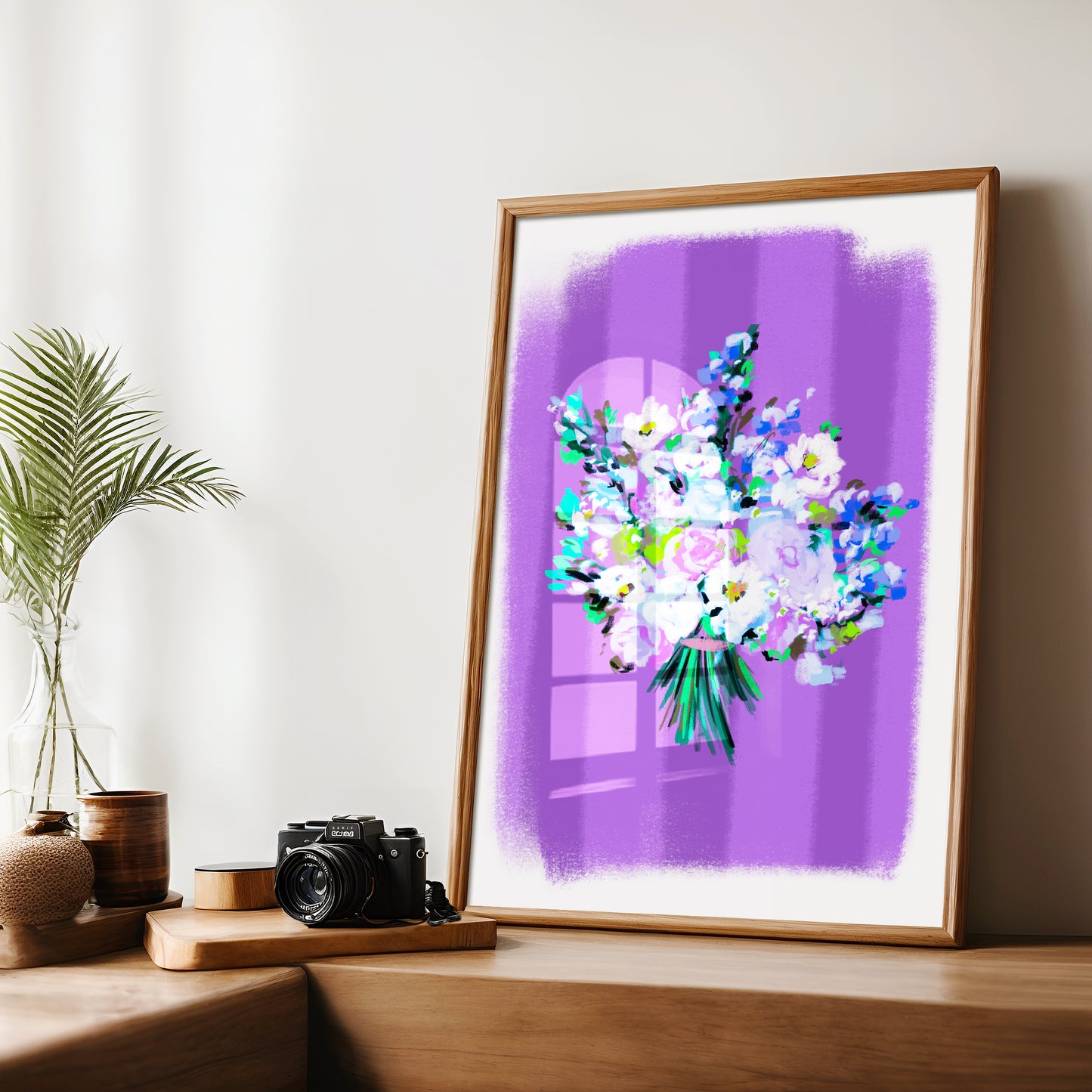 Flower Bouquet 3 / Floral Art Print